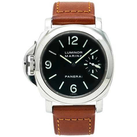 panerai luminor marina titanium tobacco|luminor marina 1950.